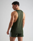 TEAMM8 S.S.C. Mesh Tank - Forest Green