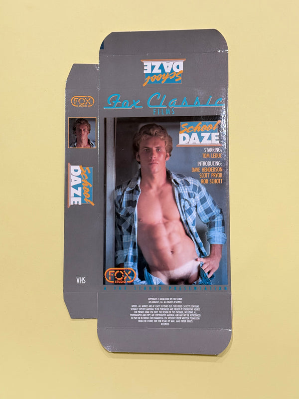 SCHOOL DAZE VHS COVER