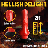 Creature Cock Giant 2 Foot Hell-Hound Canine Dildo