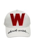 Smiley Cap in White by Walter van Beirendonck