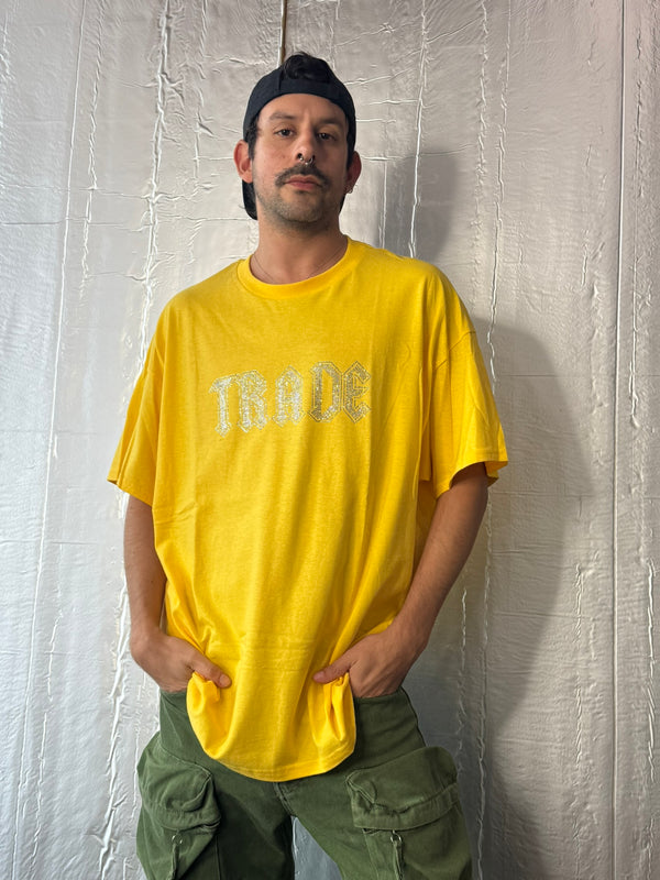 YELLOW TRADE SPARKLE TEE BY TRADE