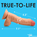 Thinz 7" Dildo with Foreskin