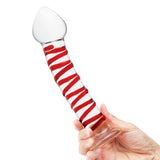 Gläs 8" Mr. Swirly Dildo
