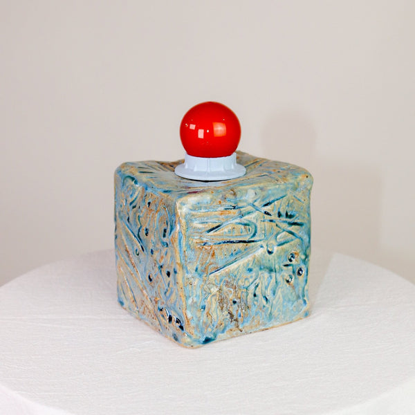 MLaed Cube Lamp Croft Blue