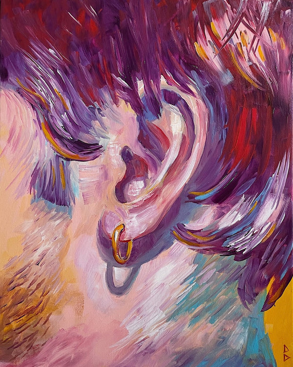 Dash DaVinci, Ear with Earring, 2025