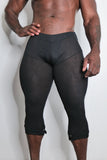 RIB LEGGINGS BLACK BY RANDOM IDENTITIES