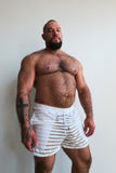 Alfons Dovana Miami Vice White Shorts