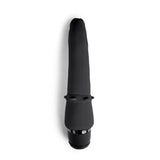 Powercocks 7" Slim Anal Realistic Vibrator Black