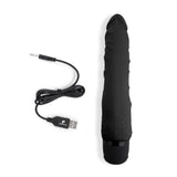 Powercocks 7" Realistic Vibrator Black