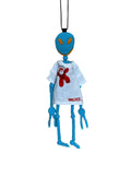 Walter Van Beirendonck Alien Friend + T Necklace in Blue