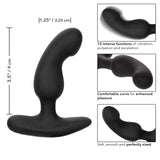 Anal Toys Rechargeable Curved Probe Silicone Anal Stimulator