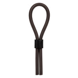 Rings! Silicone Stud Lasso Cock Ring - Black