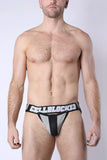 CELLBLOCK Take Down Jockstrap w/ Removable Pouch Grey