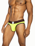 BIKE Mesh Brief - Acid Blue