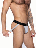 BIKE ATHLETIC Active Jockstrap Light Grey