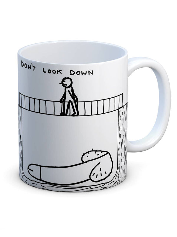David Shrigley Mug - Dont Look Down