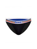 BIKE Stretch Cotton Jock Brief - Black