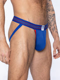 BIKE ATHLETIC Mesh Jockstrap - Blue