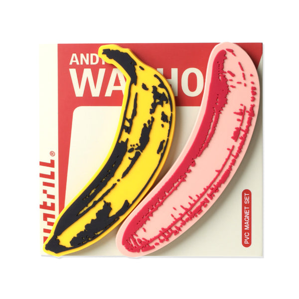 Andy Warhol Bananas Pvc Magnet Set