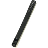 Boneyard Silicone Cock Strap Black 3 Snap Ring