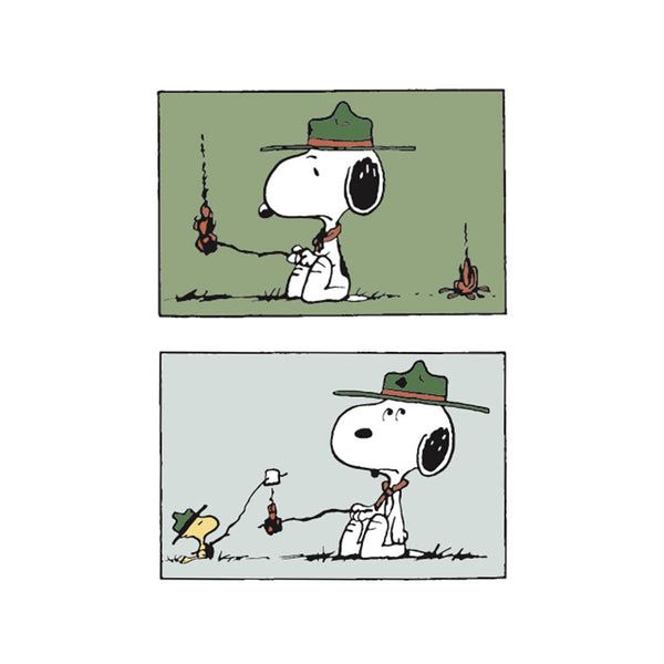 Snoopy Campfire Enamel Pin Set