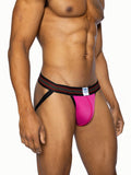 BIKE ATHLETIC Mesh Jockstrap - Pink