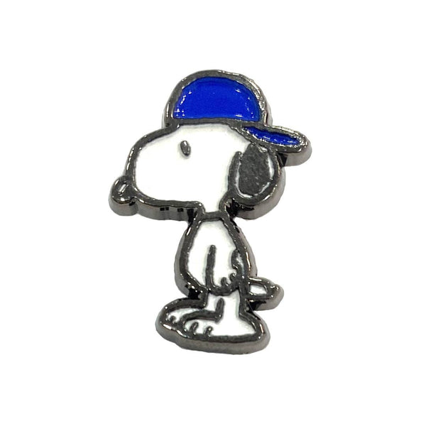 PEANUTS Snoopy Blue Cap Records Pin