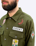 Ddl Heart Iron-On Patch by Dicks Don't Lie