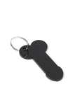 NICLAS HENRIKSEN BLACK D KEYCHAIN