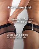 TEAMM8 Score Sheer Slim Jockstrap - Sage