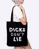 Abduction tote bag by Dicks Don't Lie
