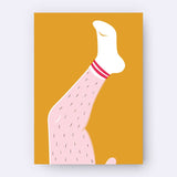 Killer Legs - Art Card by Dicks Don't Lie