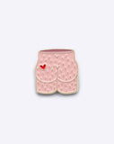 Arty Farty enamel pin by Dicks Don't Lie - Cheeky Pink