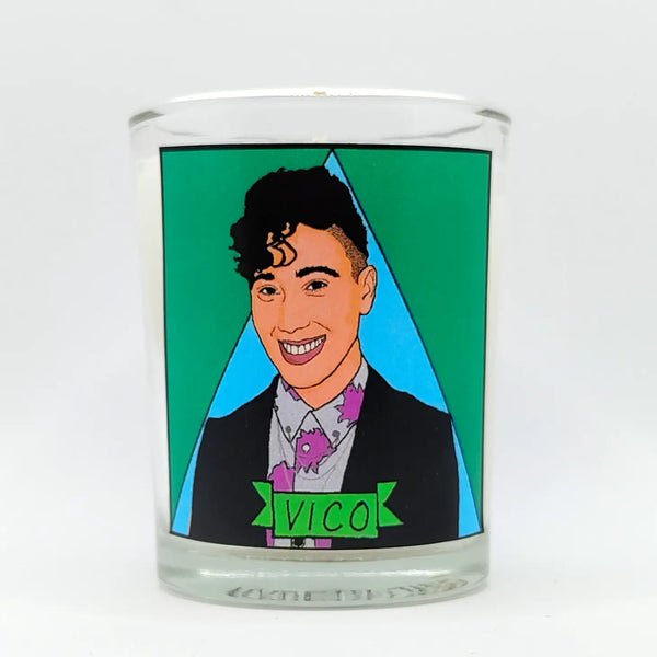 Vico Ortiz Glass Votive Candle