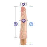 Dr. Skin Cock Vibe 2 Realistic Beige 9-Inch Long Vibrating Dildo