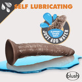 Dr. Skin Glide Realistic Chocolate 7.5-Inch Long Dildo
