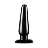 Anal Adventures Basic Black 6.5-Inch Anal Plug