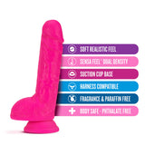 Neo Realistic Neon Pink 9-Inch Long Dildo