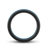 Performance Pro: Blue & Black Penis Ring