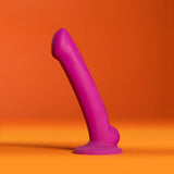 Avant Ergo Mini Violet D9 Artisan 7 Inch Thin Dildo with Suction Cup Base