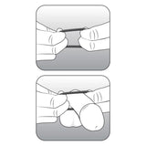 Stay Hard Clear Beaded Penis Rings 3-Sizes
