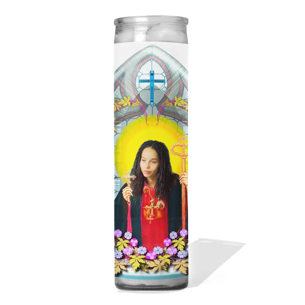 Zoe Kravitz Celebrity Prayer Candle