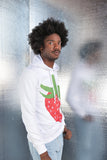 COMME des GARÇONS SHIRT STRAWBERRY KNIT HOODIE