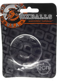 Oxballs Donut 2 Fatty Super Fat Cockring Clear