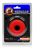 Big Ox Super Mega Stretch Cockring Silicone - Red