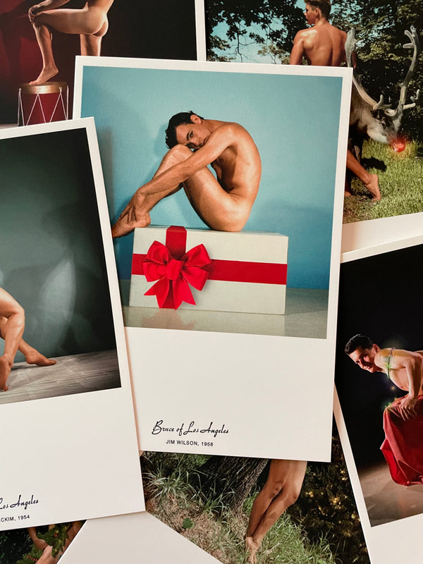 Bruce of Los Angeles XMAS CARD SET