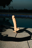 Thigh or Boot Leather Strap On Dildo Harness  by Strict Leather