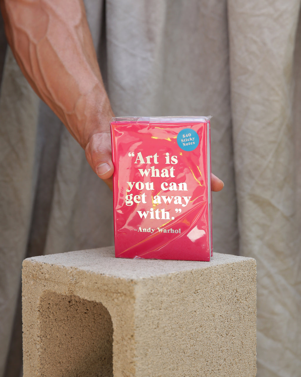 Andy Warhol Sticky Notes Hardcover Book
