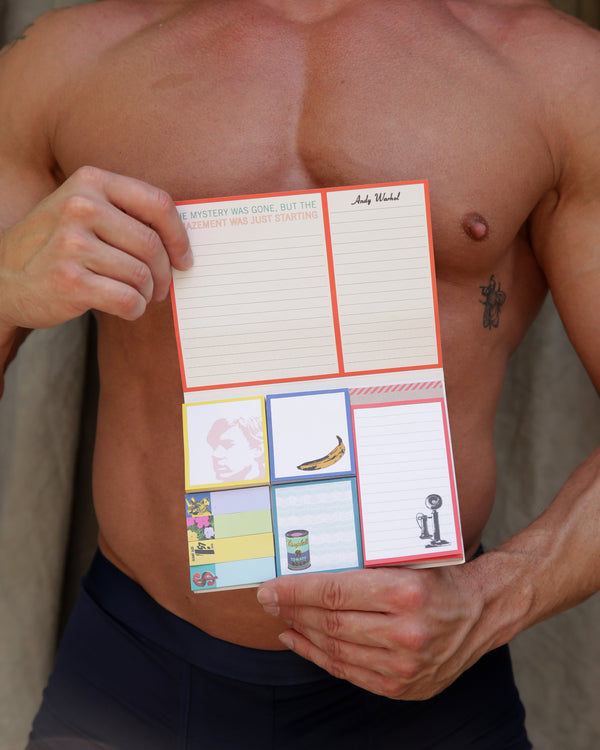 Andy Warhol Greatest Hits Sticky Notes