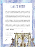 Michael Storrings Brooklyn Bridge Jigsaw Puzzle, 1000 Pieces